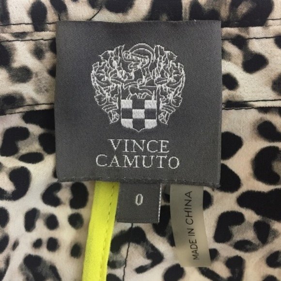 Vince Camuto Leopard Blazer. Size 0 - Picture 5 of 6